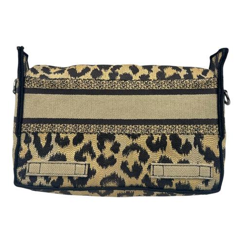 Diorcamp Shoulder Bag Beige in Canvas, Silver hardware