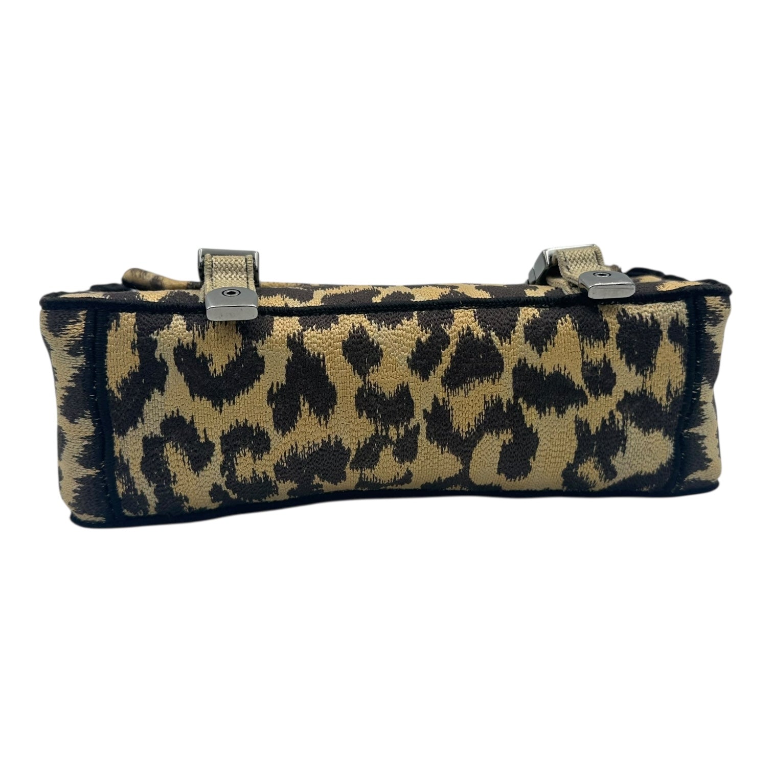 Diorcamp Shoulder Bag Beige in Canvas, Silver hardware