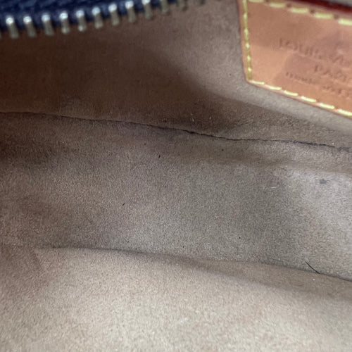 Loop Shoulder Bag Brown in Monogram Coated Canvas, Gold hardware