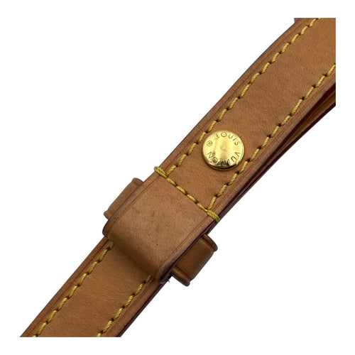 Loop Shoulder Bag Brown in Monogram Coated Canvas, Gold hardware