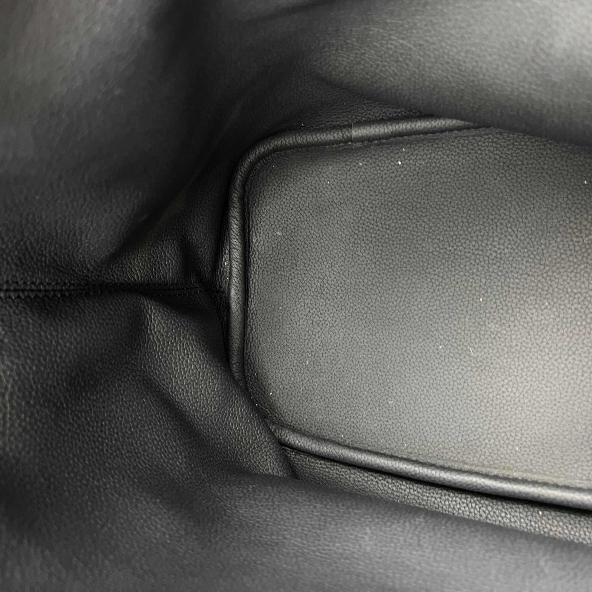 Neverfull Inside Out MM Brown Tote Bag in Monogram Coated Canvas, Gold hardware