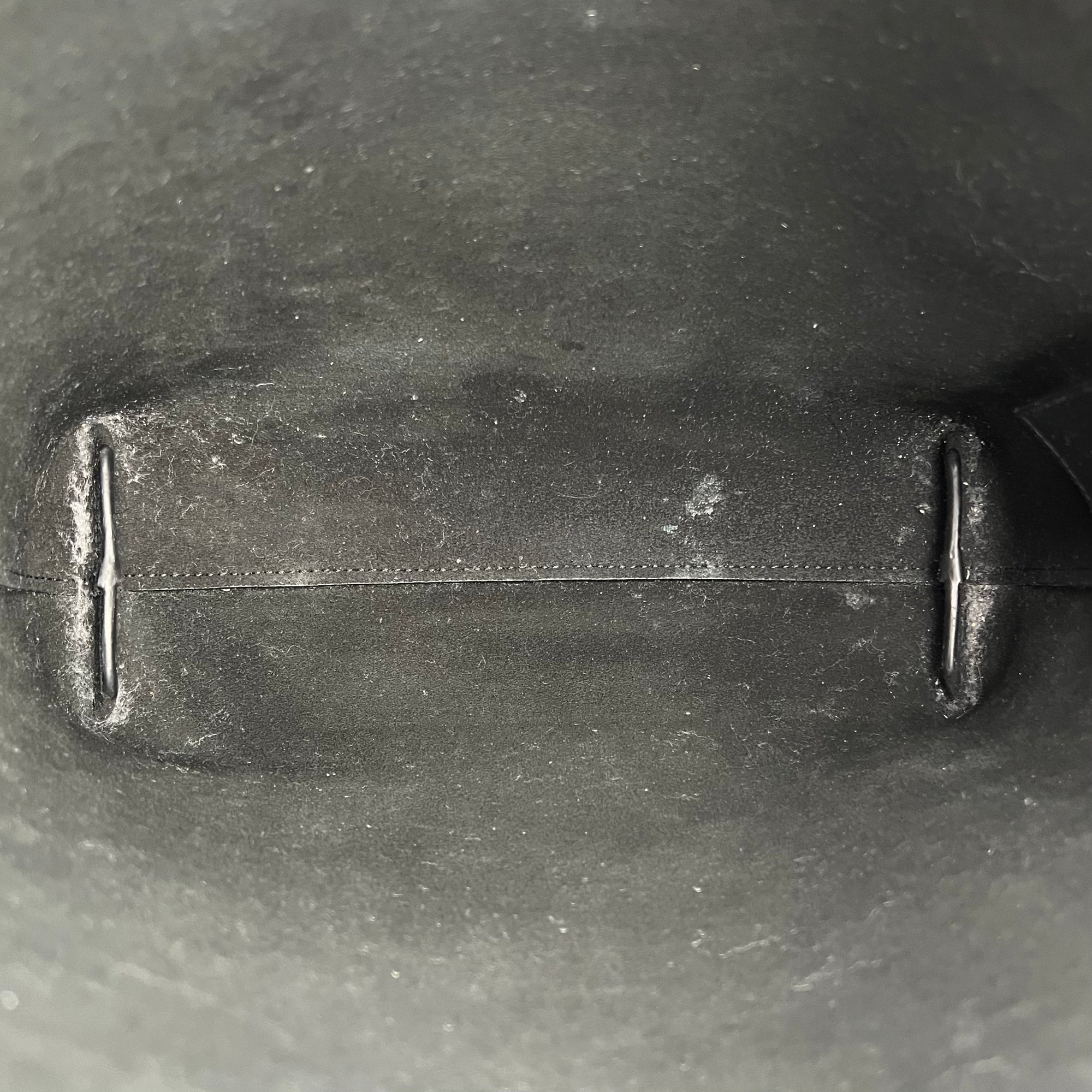 Shopping Toy Tote Bag Black in Calfskin, Gold hardware