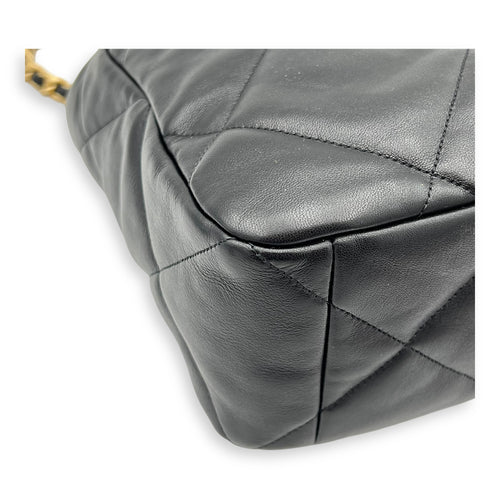C19 Shoulder Bag Black in Lambskin, Mixed hardware