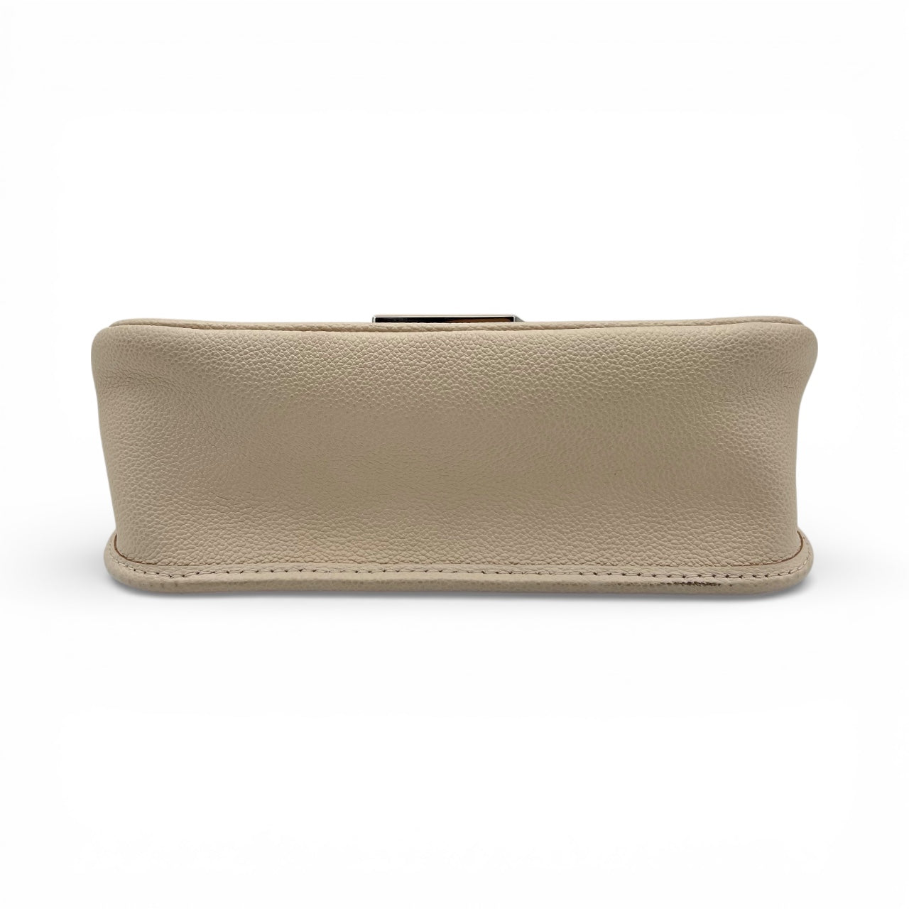 Buci Beige Shoulder Bag in Epi Leather, Silver hardware