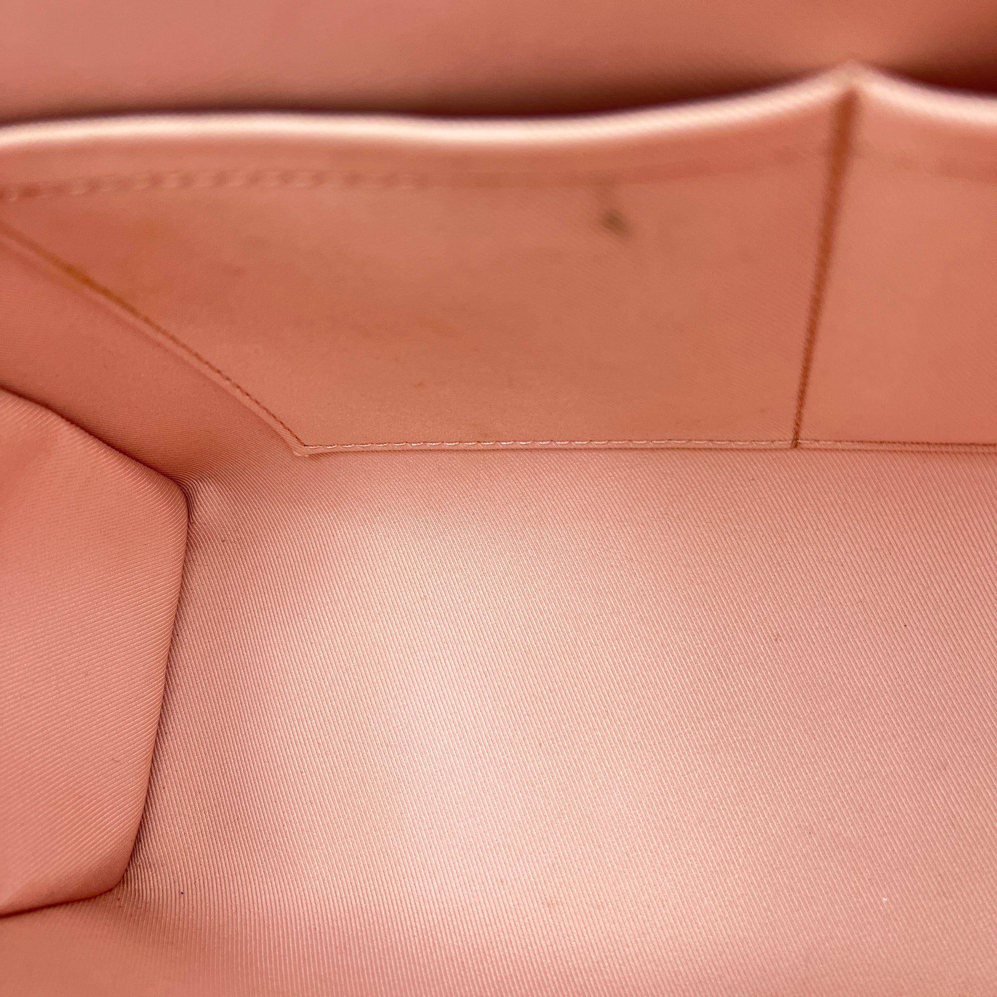 Bondstreet MM Brown Top Handle Bag in Coated Canvas, Gold hardware