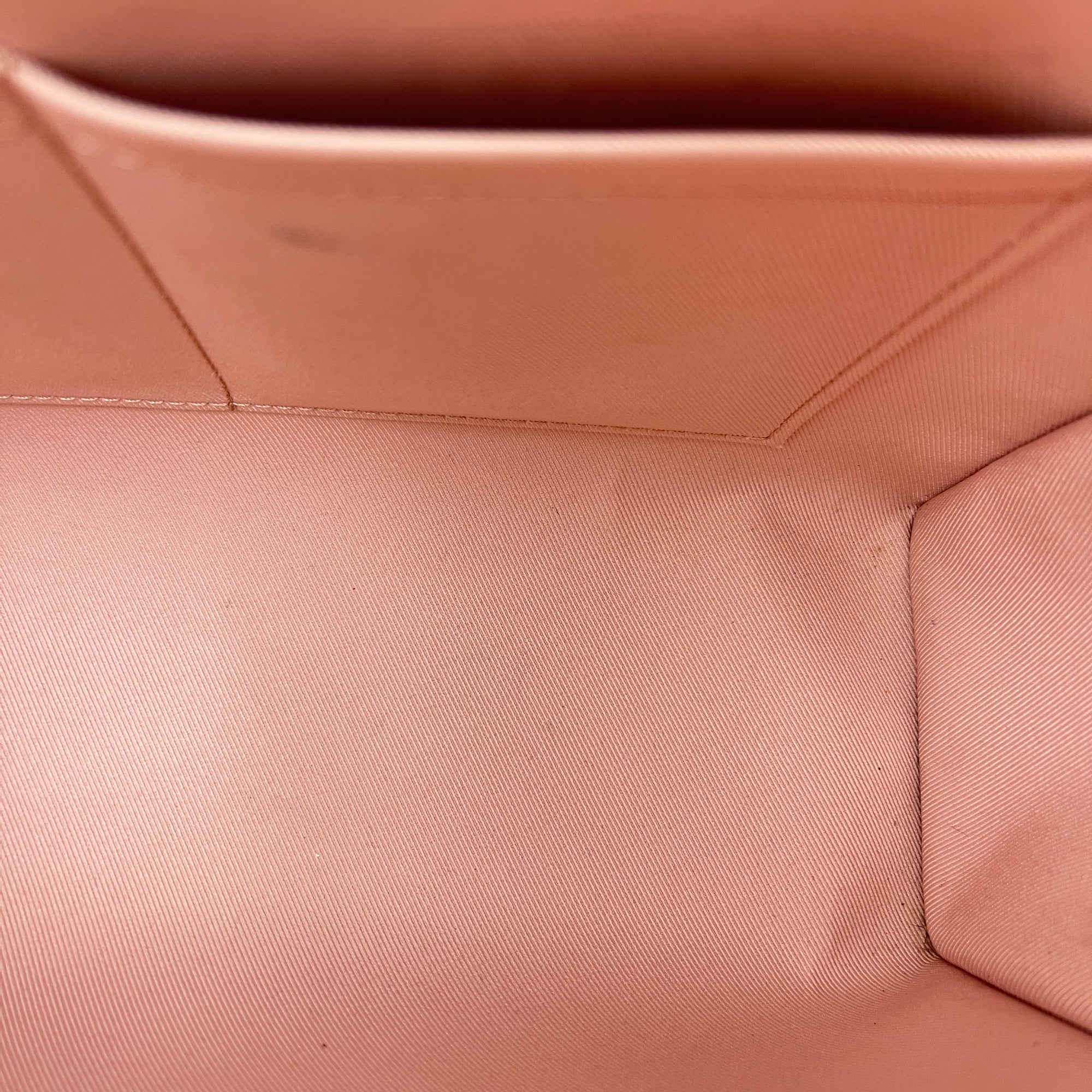 Bondstreet MM Brown Top Handle Bag in Coated Canvas, Gold hardware