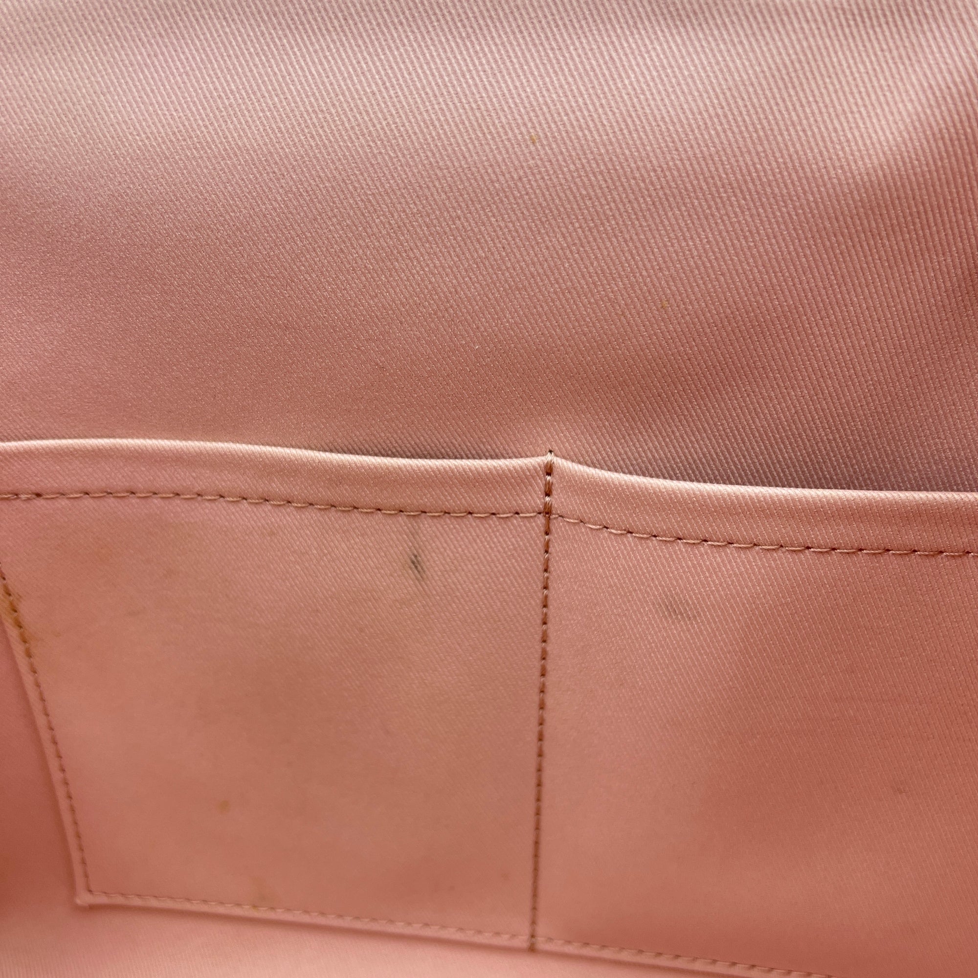 Bondstreet MM Brown Top Handle Bag in Coated Canvas, Gold hardware