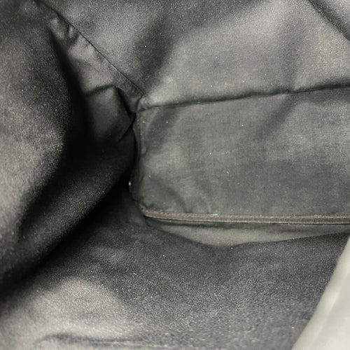 Motion Black Backpack in Nylon, Silver hardware