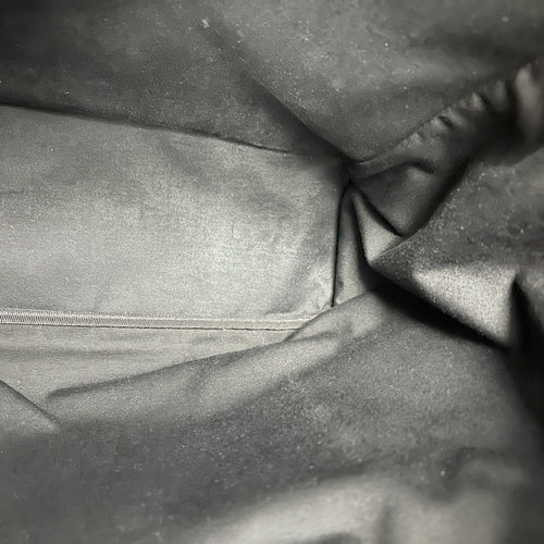 Motion Black Backpack in Nylon, Silver hardware