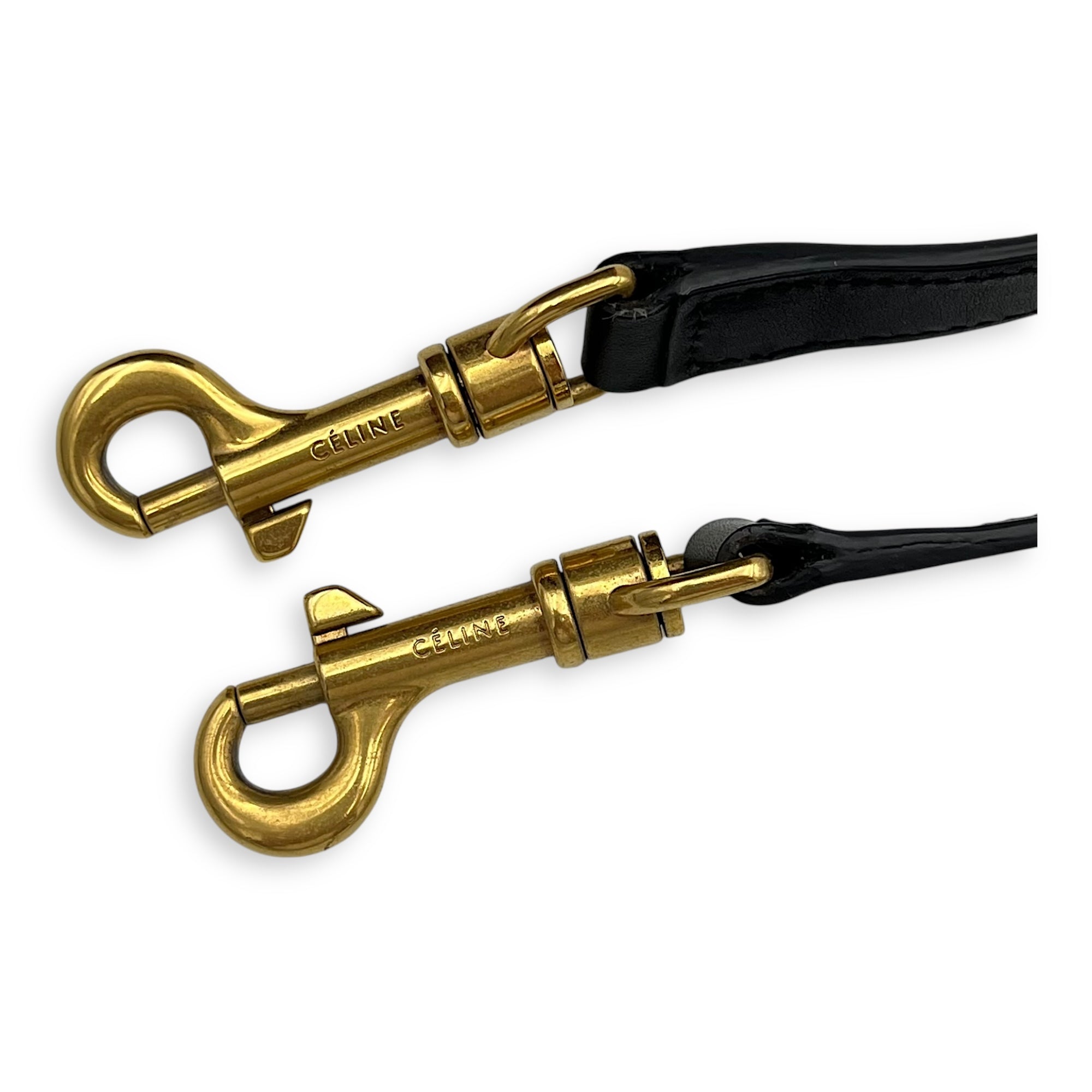 Luggage Crossbody Bag Nano Red in Calfskin, Gold hardware