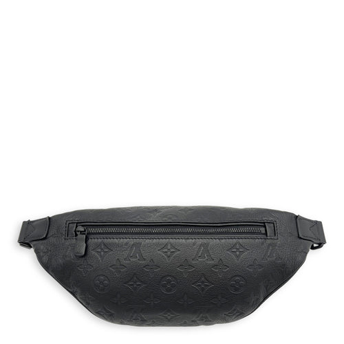 Discovery Belt Bag Black in Empreinte Leather, black hardware