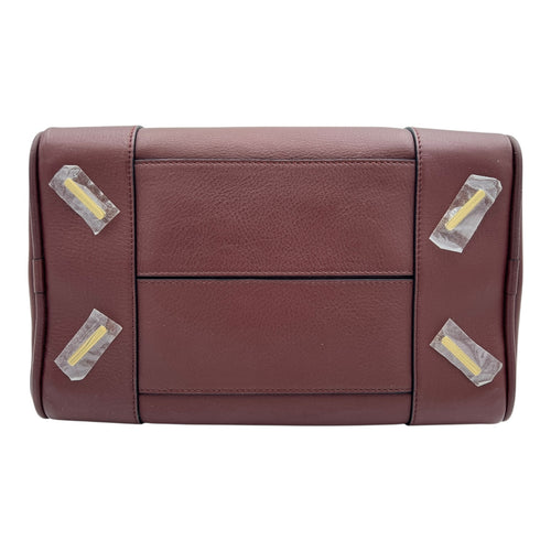 Amazona Top Handle Bag 75 Red in Calfskin, Gold hardware