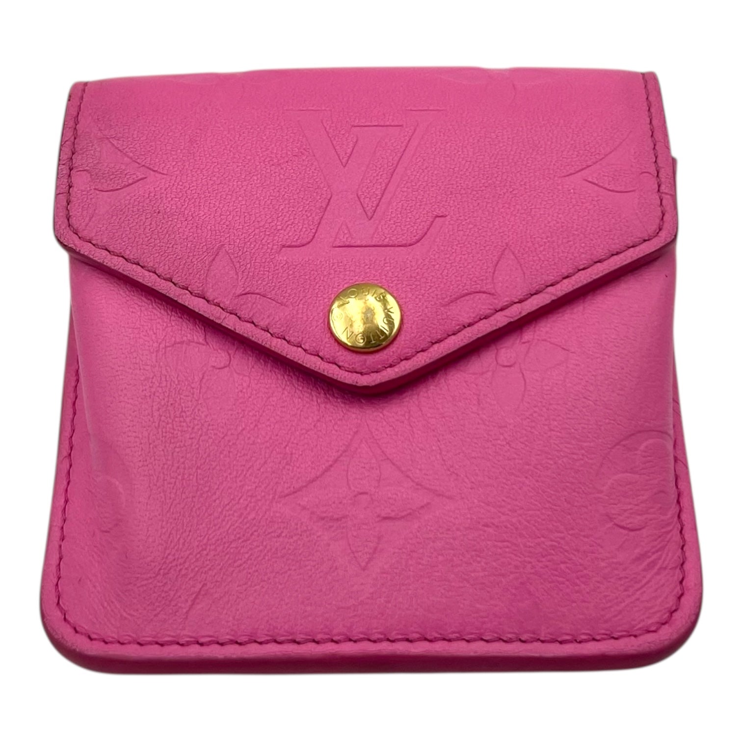Utility Shoulder Bag Pink in Calfskin, Gold hardware