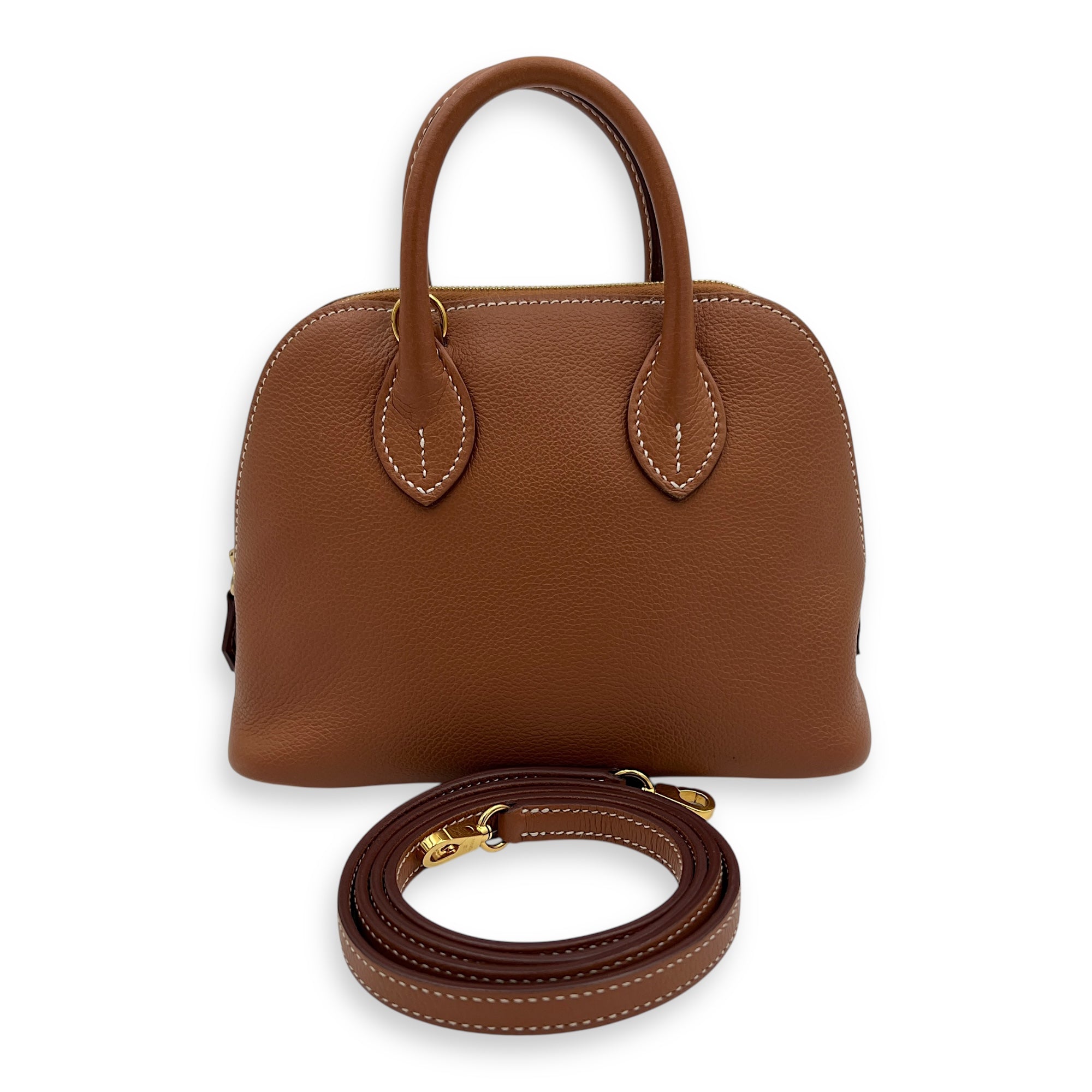 Bolide 1923 Gold in Evercolor, Gold hardware