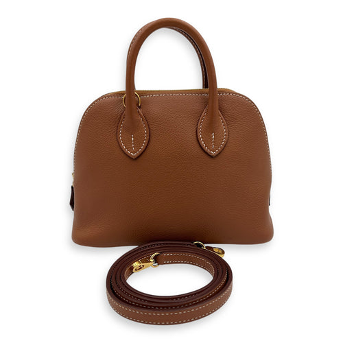 Bolide 1923 Gold in Evercolor, Gold hardware