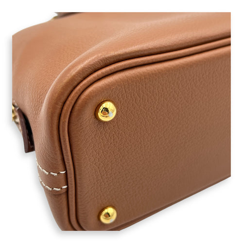 Bolide 1923 Gold in Evercolor, Gold hardware