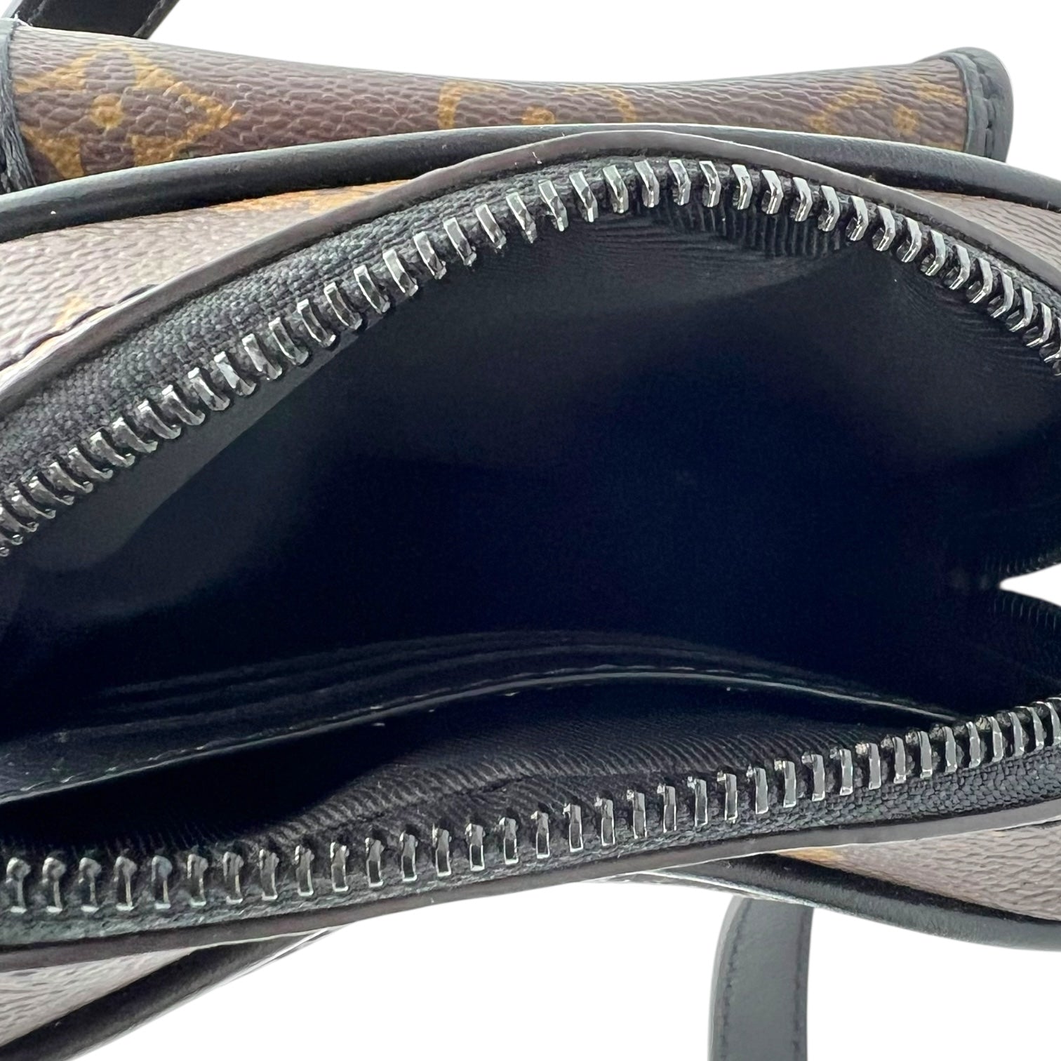 Christopher Wearable Wallet Brown in Monogram Coated Canvas, Black hardware