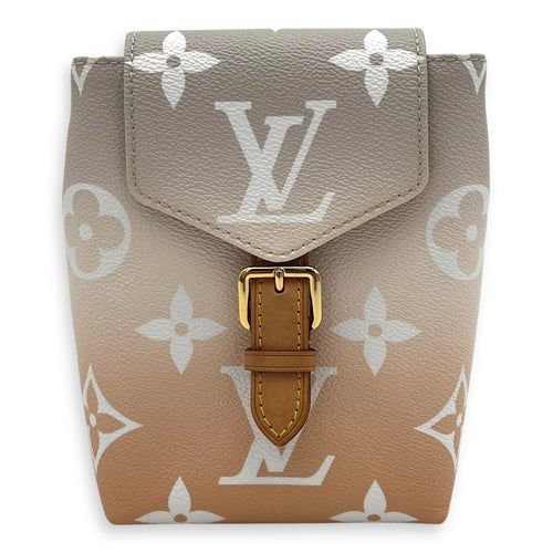 By The Pool Tiny Backpack Multi-colour in Monogram Coated Canvas, Gold hardware