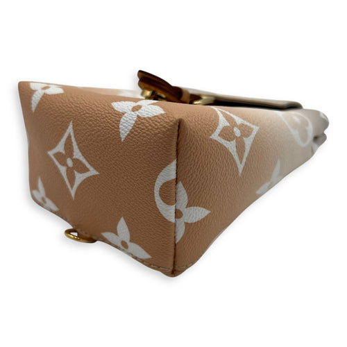 By The Pool Tiny Backpack Multi-colour in Monogram Coated Canvas, Gold hardware