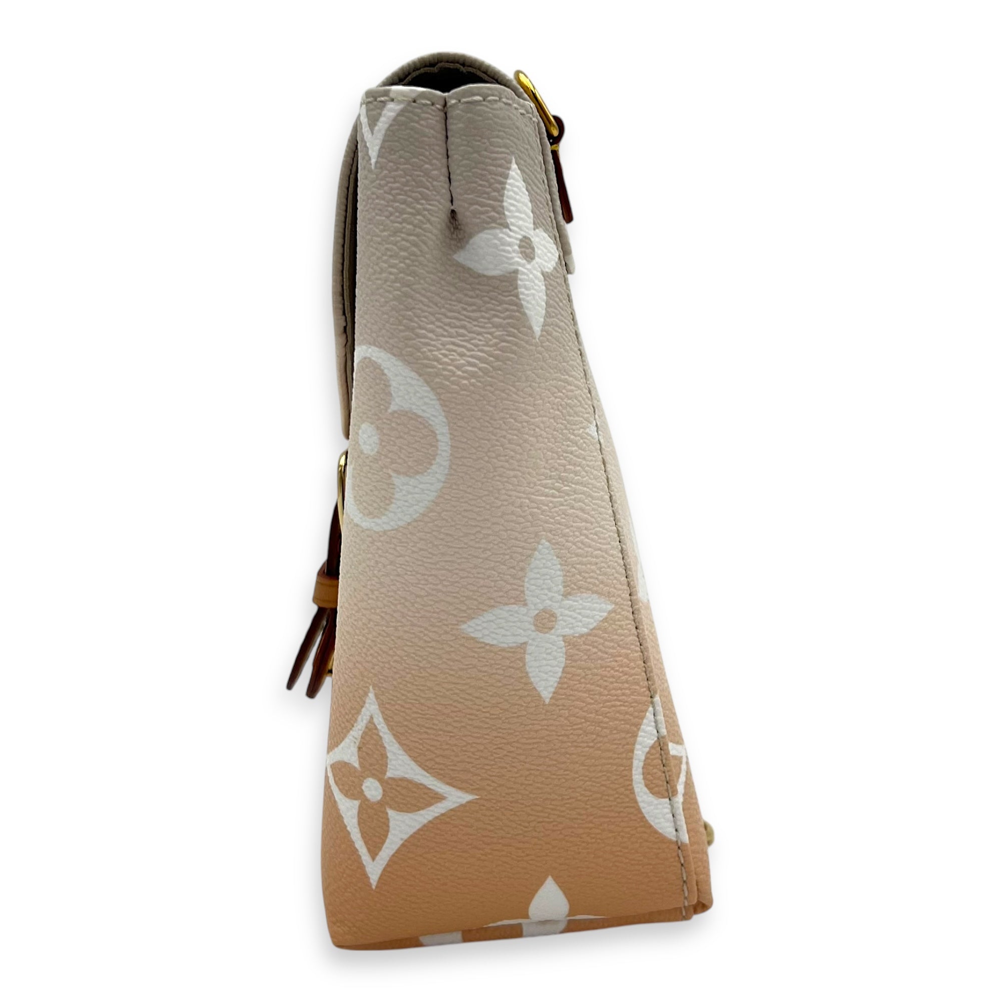 By The Pool Tiny Backpack Multi-colour in Monogram Coated Canvas, Gold hardware