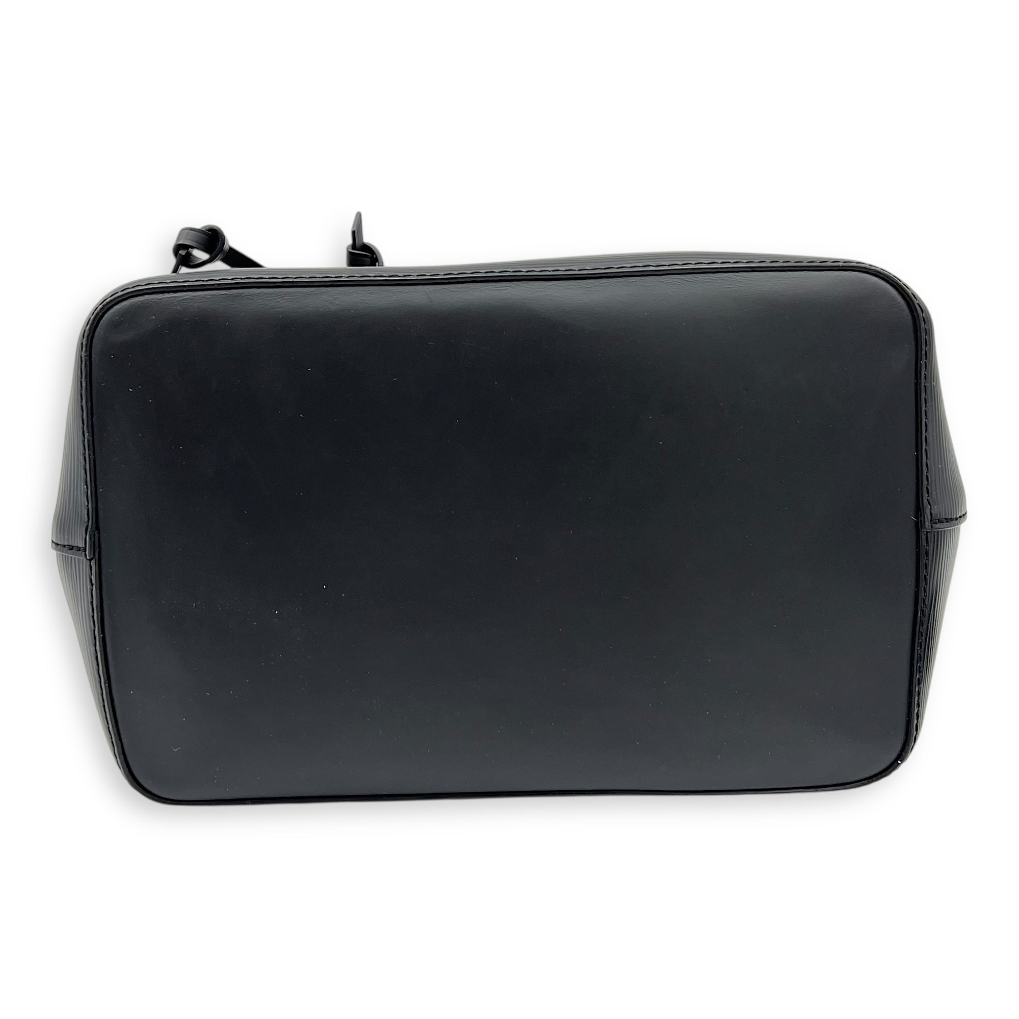 NeoNoe Bucket Bag Black in Epi Leather, Silver hardware