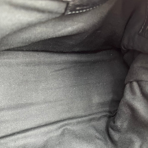 City Top Handle Bag Small Beige in Lambskin, Gunmetal hardware