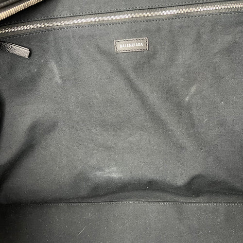 Passenger XL Carry All Tote Bag Black in Calfskin, Silver hardware