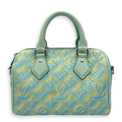 Speedy Top Handle Bag 20 Stardust in Empreinte Leather, Silver hardware