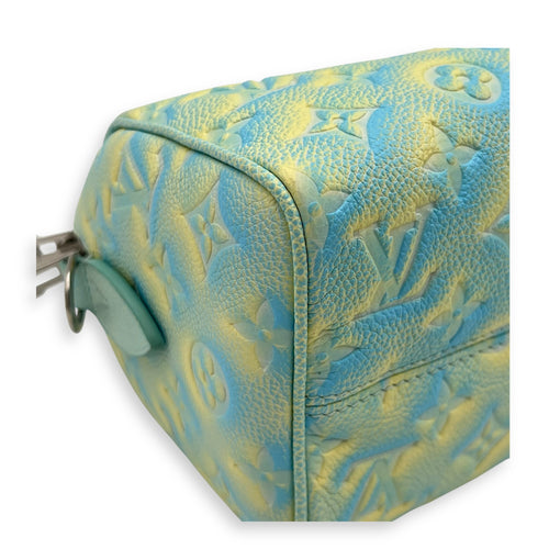 Speedy Top Handle Bag 20 Stardust in Empreinte Leather, Silver hardware