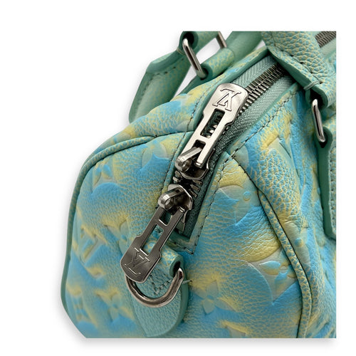 Speedy Top Handle Bag 20 Stardust in Empreinte Leather, Silver hardware