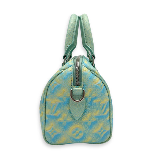 Speedy Top Handle Bag 20 Stardust in Empreinte Leather, Silver hardware