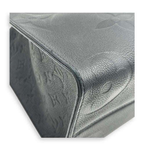 OnTheGo Tote Bag Black in Empreinte Leather, Gold hardware