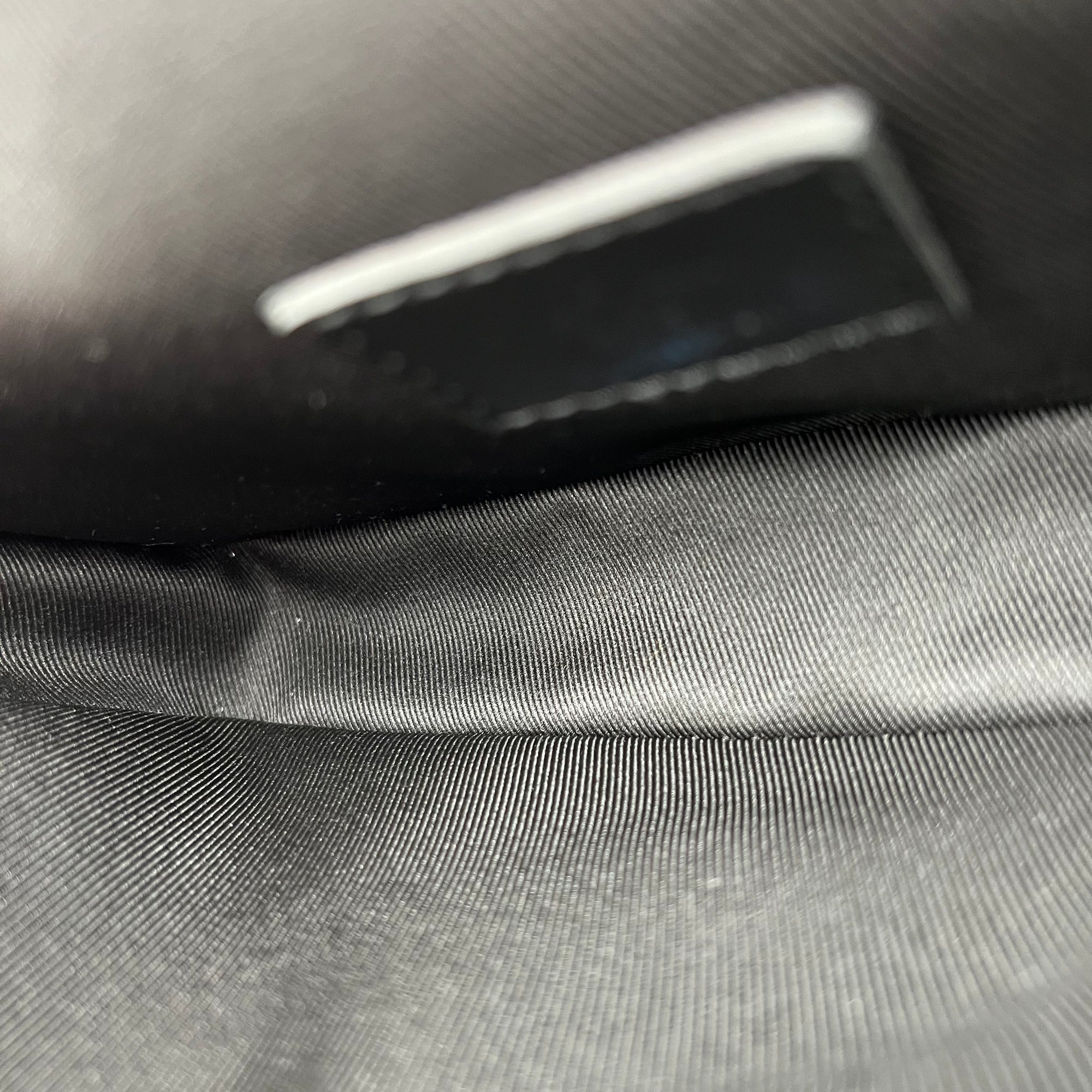 Montsouris Wearable Wallet Shoulder Bag Black in Monogram Coated Canvas, Black hardware