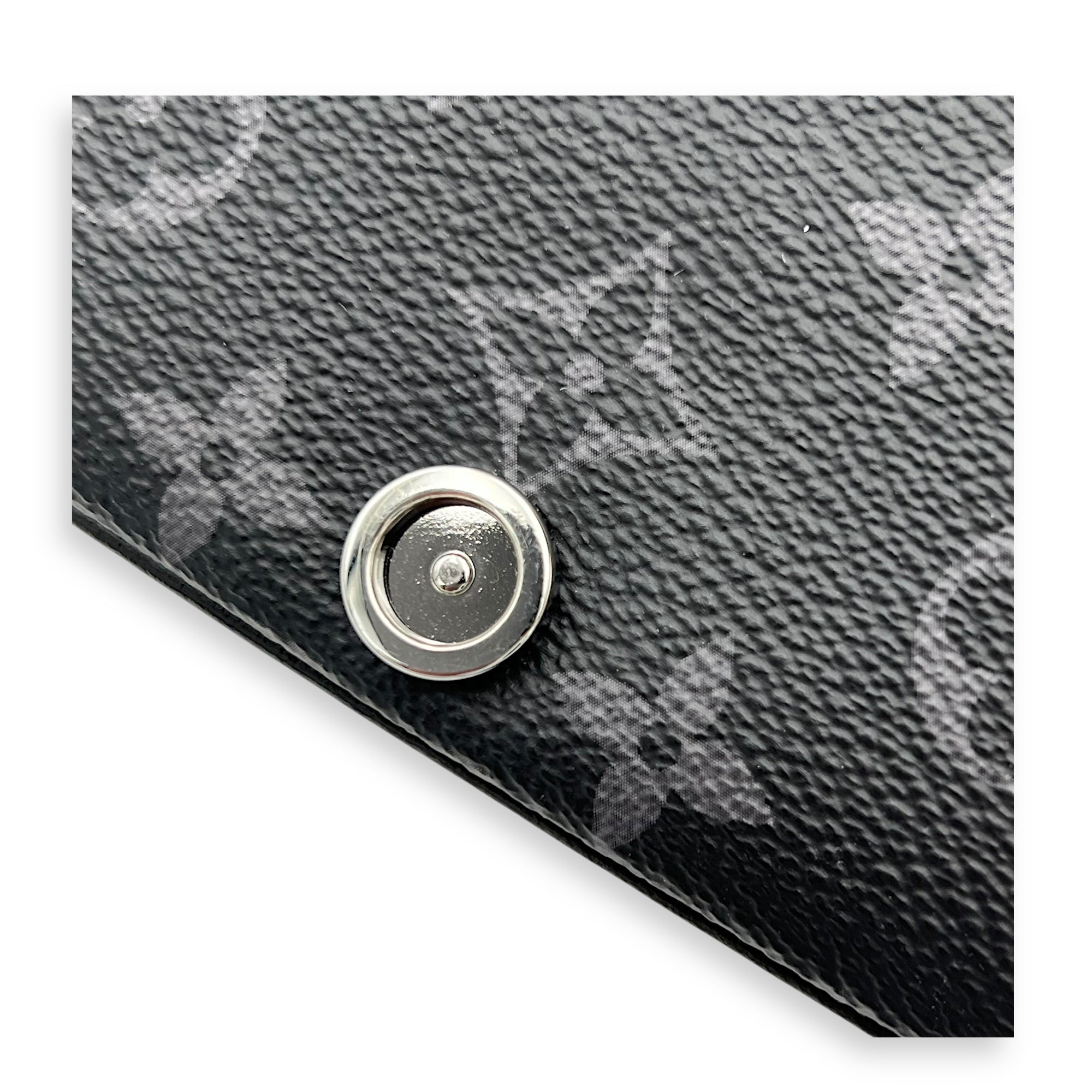 Montsouris Wearable Wallet Shoulder Bag Black in Monogram Coated Canvas, Black hardware