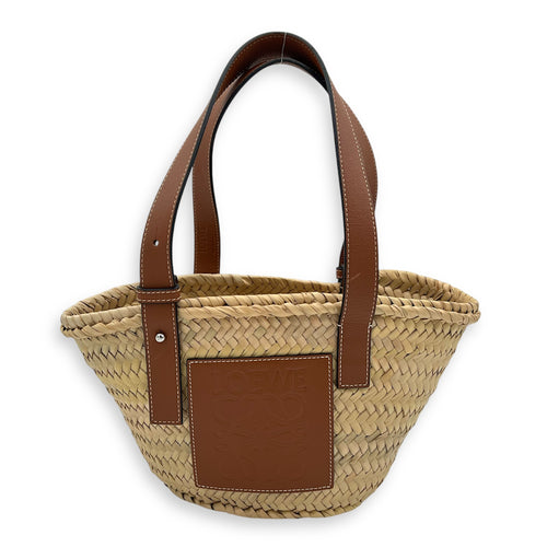 Anagram Tote Bag Brown in Raffia