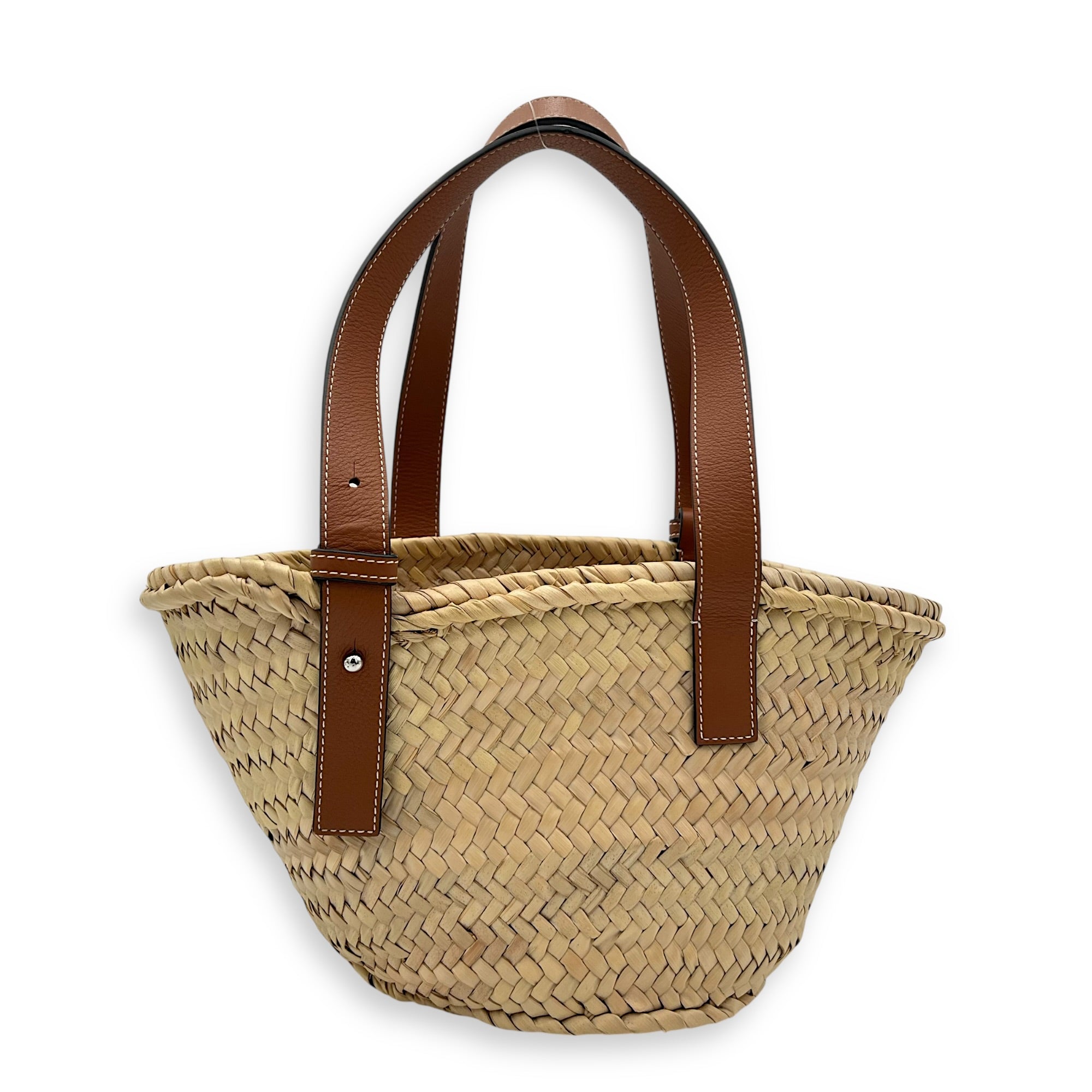 Anagram Tote Bag Brown in Raffia