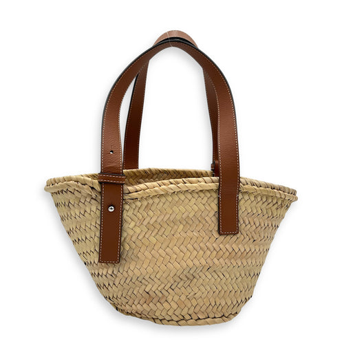 Anagram Tote Bag Brown in Raffia