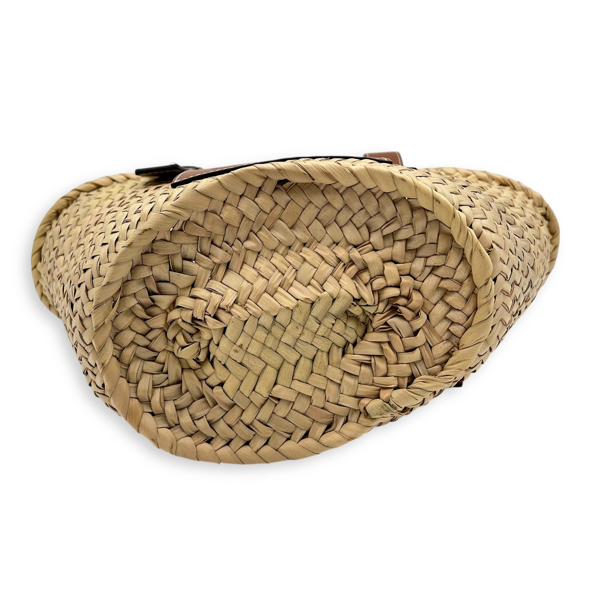 Anagram Tote Bag Brown in Raffia