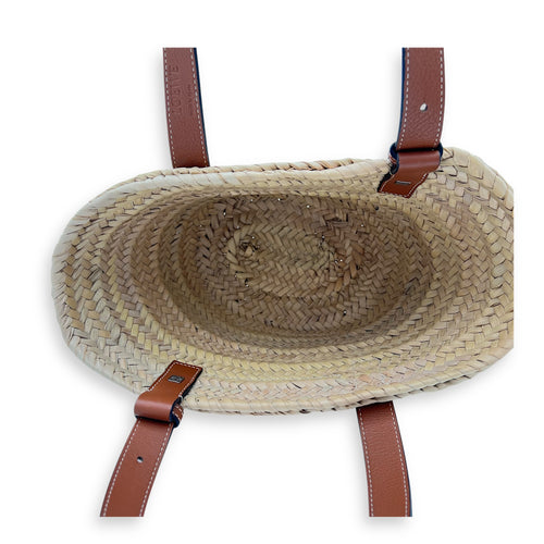 Anagram Tote Bag Brown in Raffia