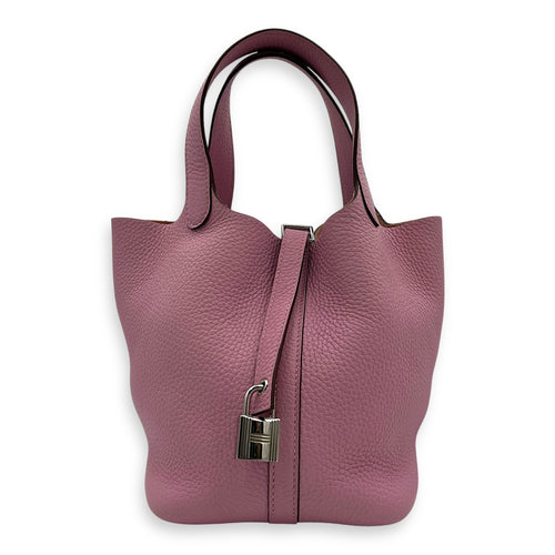 Picotin Pink in Clemence, Palladium hardware
