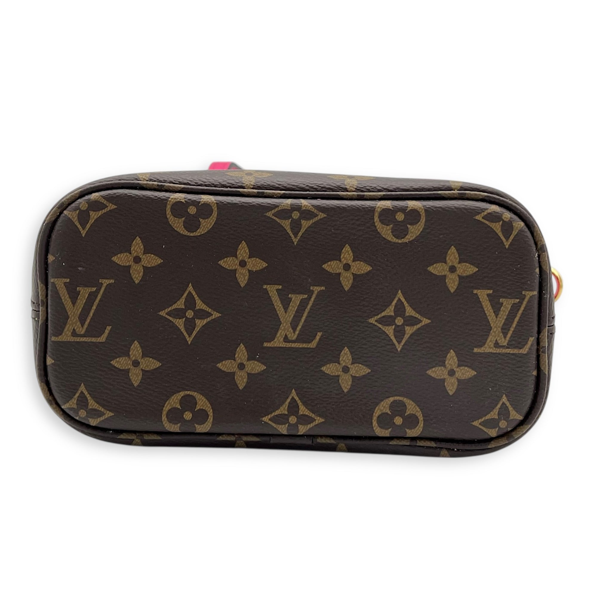 Neverfull Inside Out Top Handle Bag BB Multi-colour in Calfskin & Coated Canvas, Gold hardware