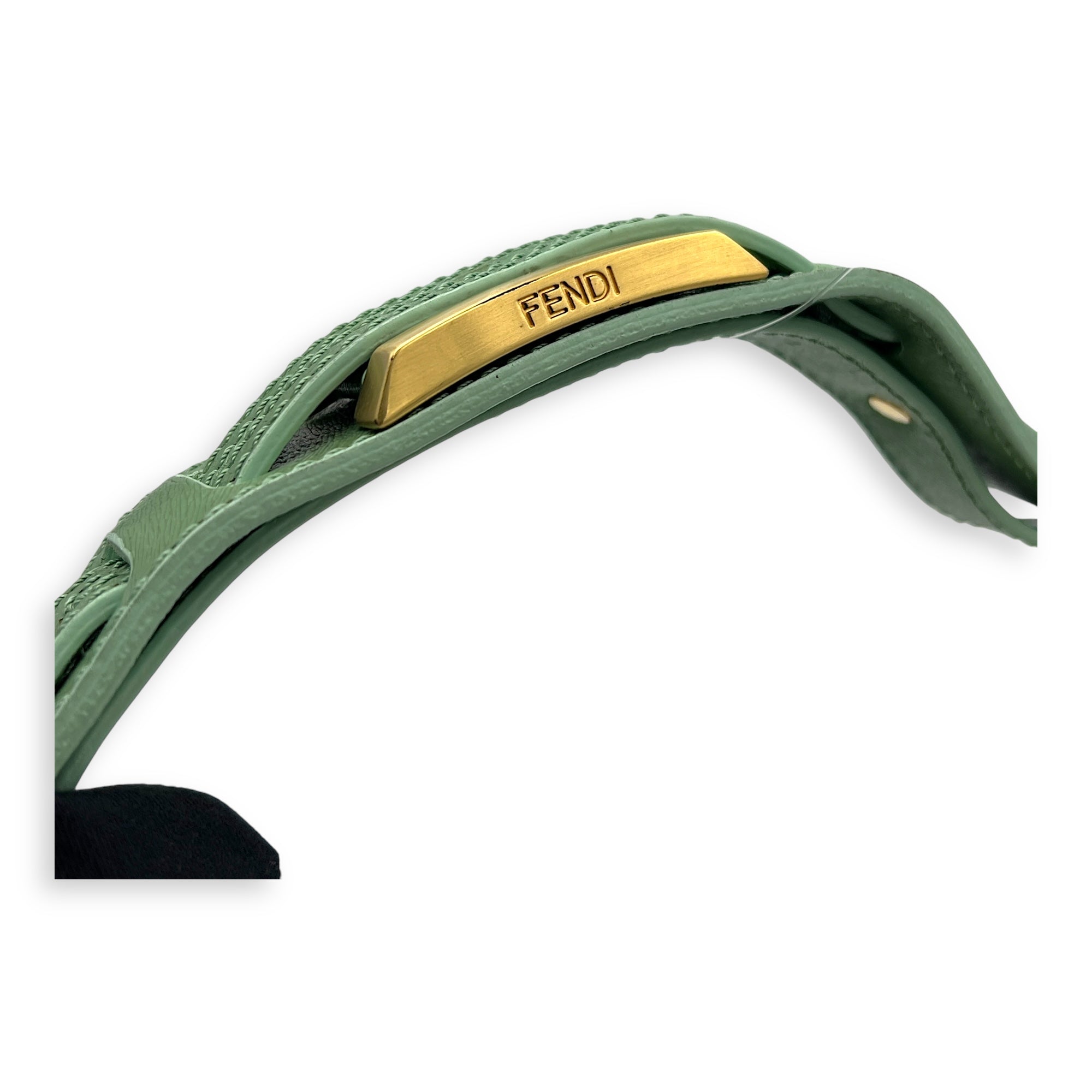 Baguette Shoulder Bag Multi-colour in Canvas, Gold hardware