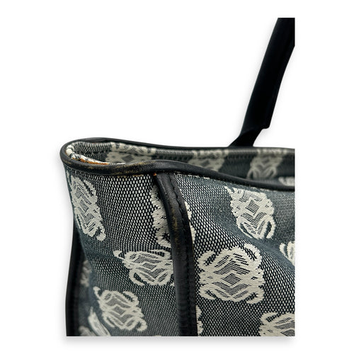 Anagram Top Handle Bag Silver in Canvas, Silver hardware