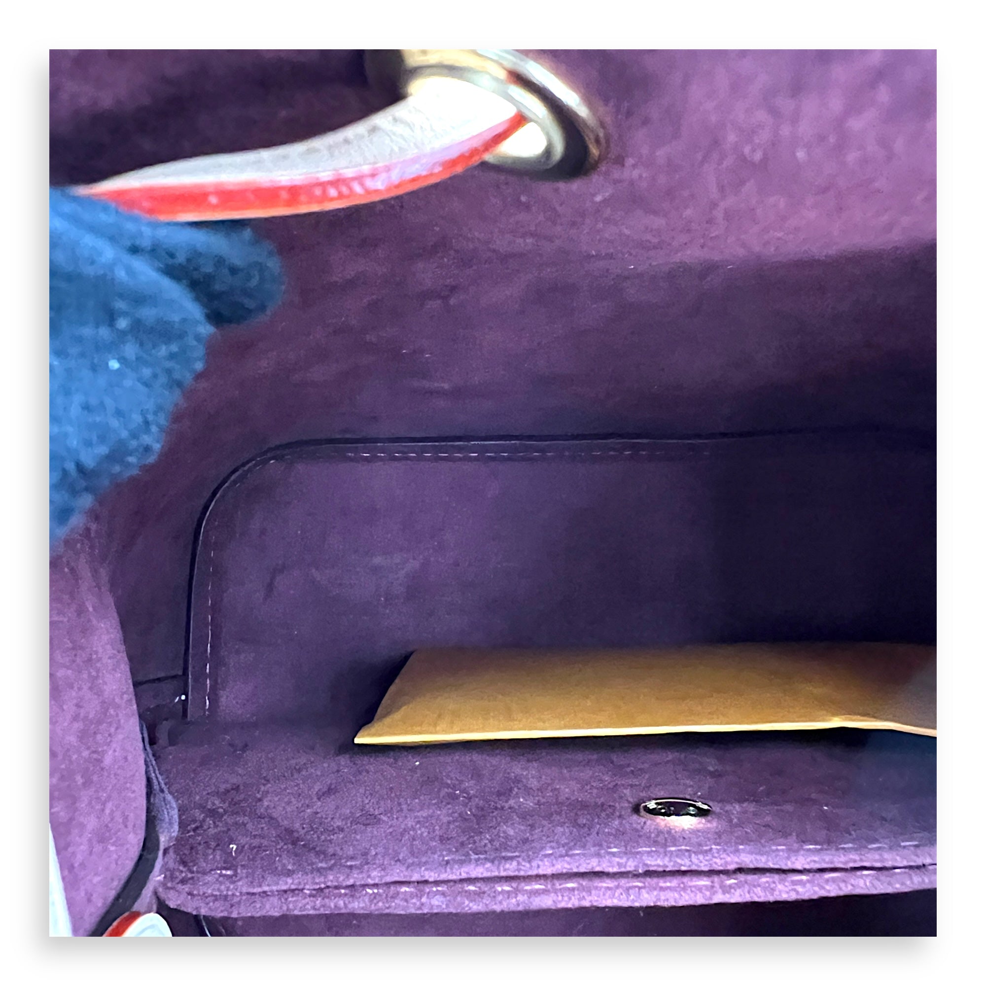 NeoNoe BB Brown Bucket Bag in Monogram Coated Canvas, Gold hardware