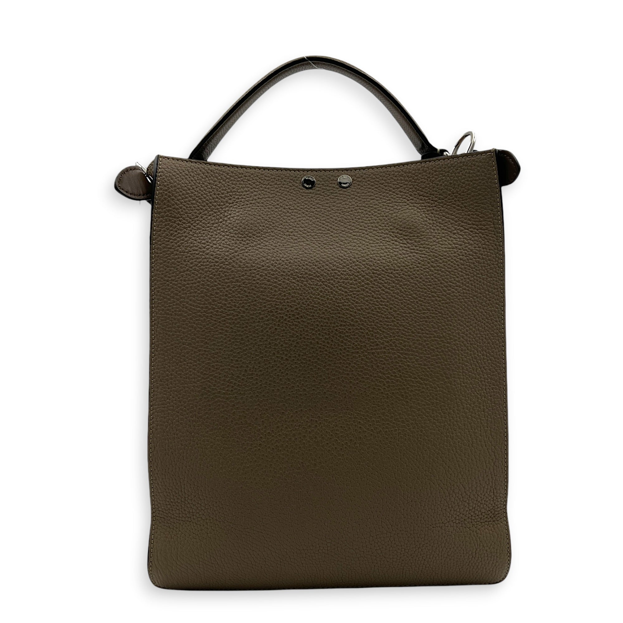 X-Lite Peekaboo Top Handle Bag Beige in Calfskin, Gold hardware