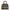 The Hacker Project Ville Brown Top Handle Bag in Coated Canvas, Gold hardware