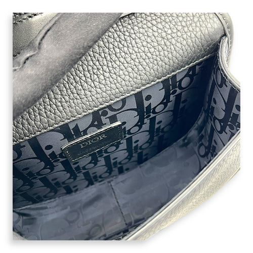 Gallop Crossbody Bag Black in Calfskin, Mixed hardware