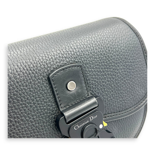 Gallop Crossbody Bag Black in Calfskin, Mixed hardware