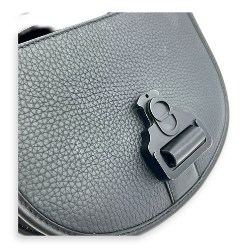 Gallop Crossbody Bag Black in Calfskin, Mixed hardware
