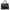 Papier Top Handle Bag Black with White Trim in Calfskin, Ruthenium hardware